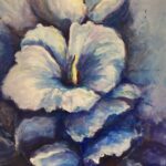 Hibiscus -59x90x4